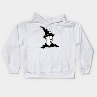 60s Cartoon Clown Kids Hoodie