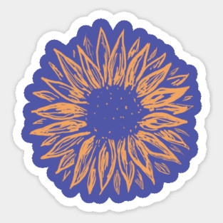 Sunflower Sticker