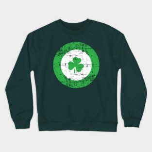 Awesome St Patricks Day Shamrock Crewneck Sweatshirt