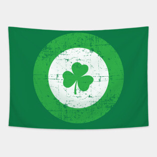 Awesome St Patricks Day Shamrock Tapestry