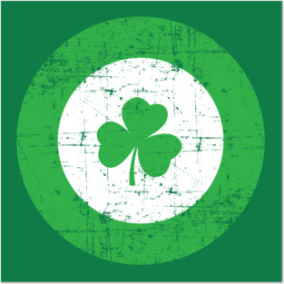 Awesome St Patricks Day Shamrock Posters and Art