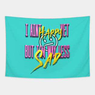 way less sad by ajr Tapestry