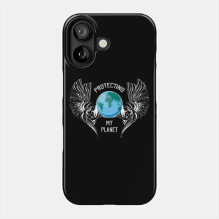 Protecting My Planet Eath Day Phone Case