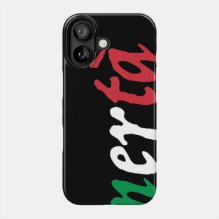Omerta Italian Flag - A Mulberry Mobsters Phone Case