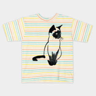 siamese cat Kids T-Shirt