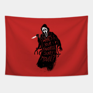 Horror Movie: Quiz Time Tapestry