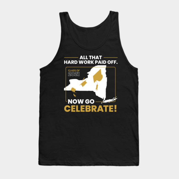 2021 New York Graduation Class Themed Cool Design design Tank Top by creative