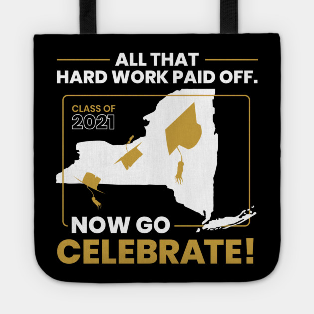 2021 New York Graduation Class Themed Cool Design design Tote by creative