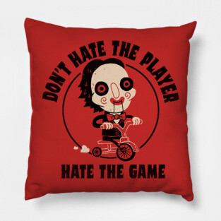 Horror Movie: Hate The Game Pillow