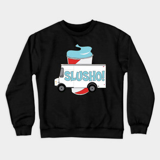 Slusho! Truck Crewneck Sweatshirt