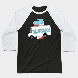 Slusho Truck Baseball T-Shirt