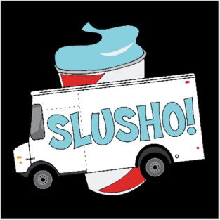 Slusho Truck Posters and Art