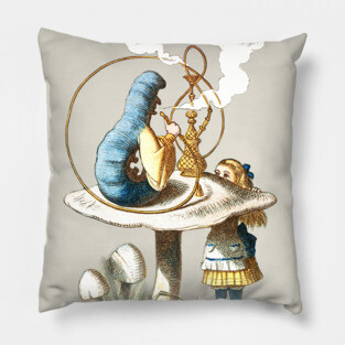 The Caterpillar - Alice In Wonderland Pillow