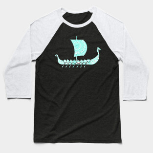 viking ship Baseball T-Shirt