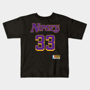 Nipsey Hussle Tribute Jersey Kids T-Shirt