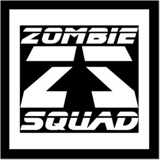Zombie Squad ZS Replicant (White) Posters and Art