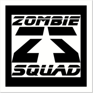 Zombie Squad ZS Replicant (Black) Posters and Art