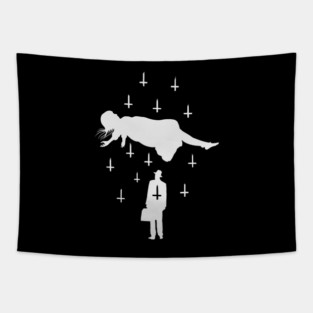 The Exorcist white Tapestry