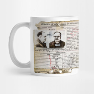 Al Capone Arrest Record, 1932 Mug