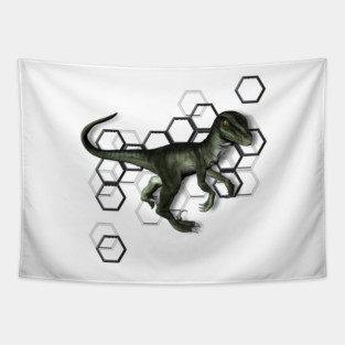 Velociraptor Tapestry