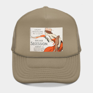 Berliner Secession art show poster Hat