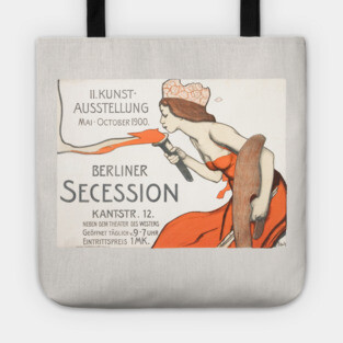 Berliner Secession art show poster Tote