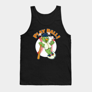 Astros Orbit Baseball Mascot Tank Top
