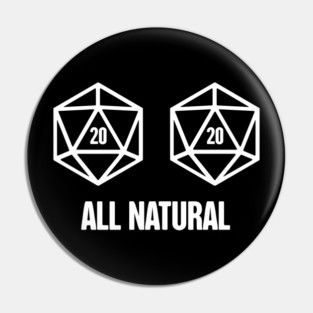 Funny d20 Roleplaying Game | Board Gaming Graphic Pin