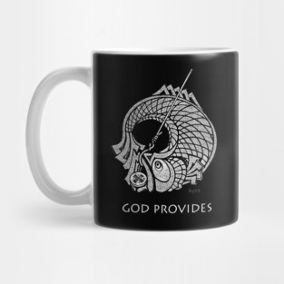 Fish God Provided Mug
