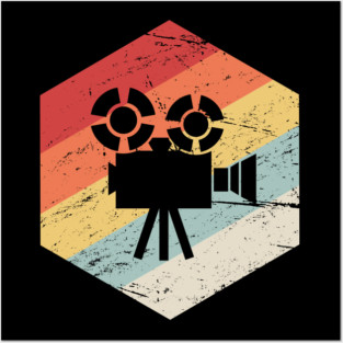 Film Camera | Director Filmmaker Graphic Posters and Art