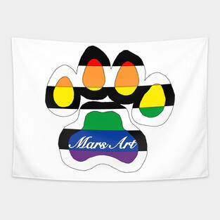 Straight Ally Pride Flag Tapestry