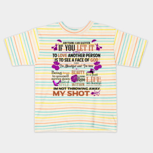 Broadway Quotes Kids T-Shirt