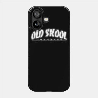 Old School Skateboarder W Phone Case