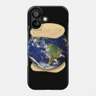 Earth Sandwich Funny Random Design Phone Case