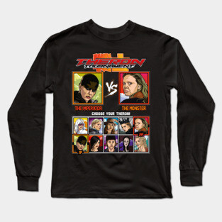 Theron Tournament - Charlize Theron VS Long Sleeve T-Shirt