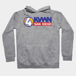KVWN Channel 4 News Logo Anchorman Hoodie