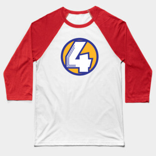 Channel 4 News Logo Anchorman Baseball T-Shirt