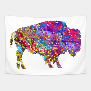 Bison Tapestry
