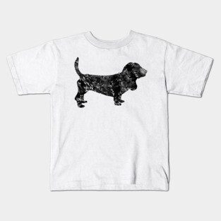 Basset Hound Kids T-Shirt