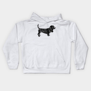 Basset Hound Kids Hoodie