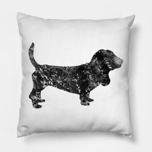 Basset Hound Pillow
