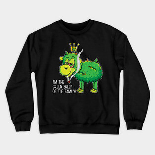 The Green Sheep Crewneck Sweatshirt