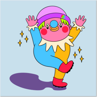 Clown Boi Posters and Art