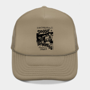 Siouxsie  / Post Punk Vintage Design Hat