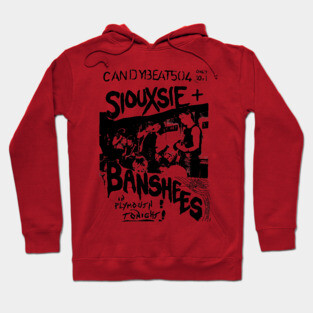 Siouxsie  / Post Punk Vintage Design Hoodie