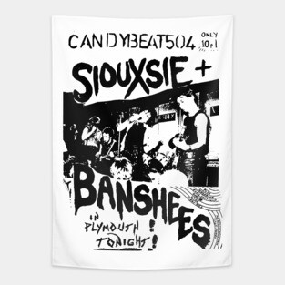 Siouxsie  / Post Punk Vintage Design Tapestry