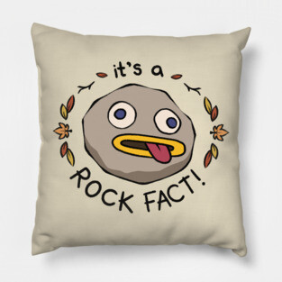 Rock Fact Pillow