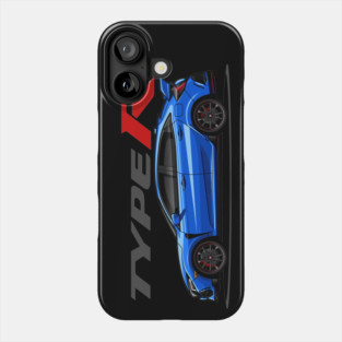 Civic Type R (Blue Sapphire) Phone Case