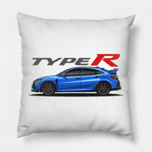 Civic Type R (Blue Sapphire) Pillow