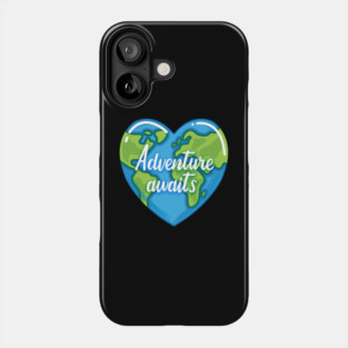 Earth Heart - Adventure Awaits Phone Case